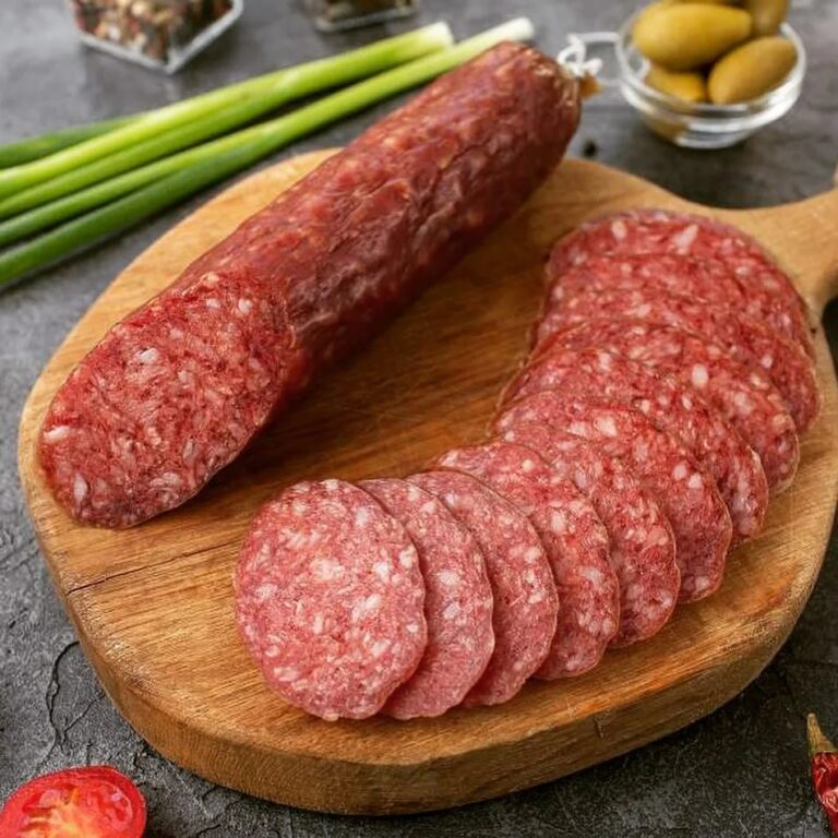 Из чего сделаны колбаски пепперони?