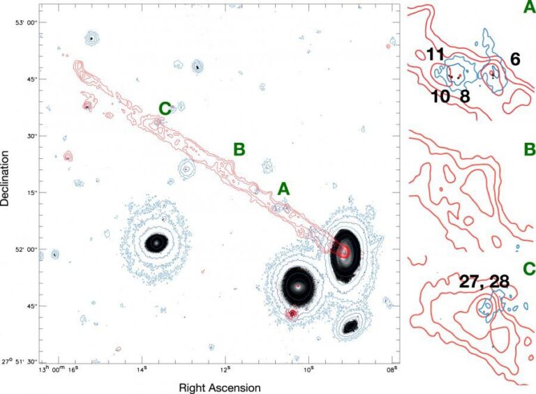Умирающая галактика D100