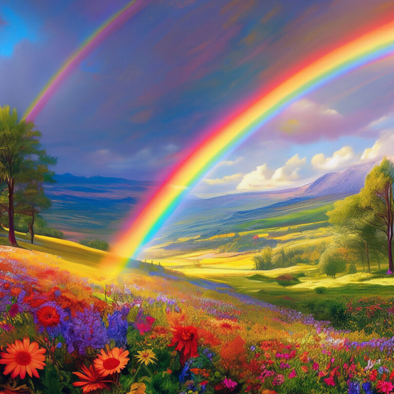 Есть ли начало и конец у радуги?